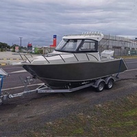 Bateau de pêche rapide Gospel Boat Profisher 6,85 m en aluminium pour l'Australie
