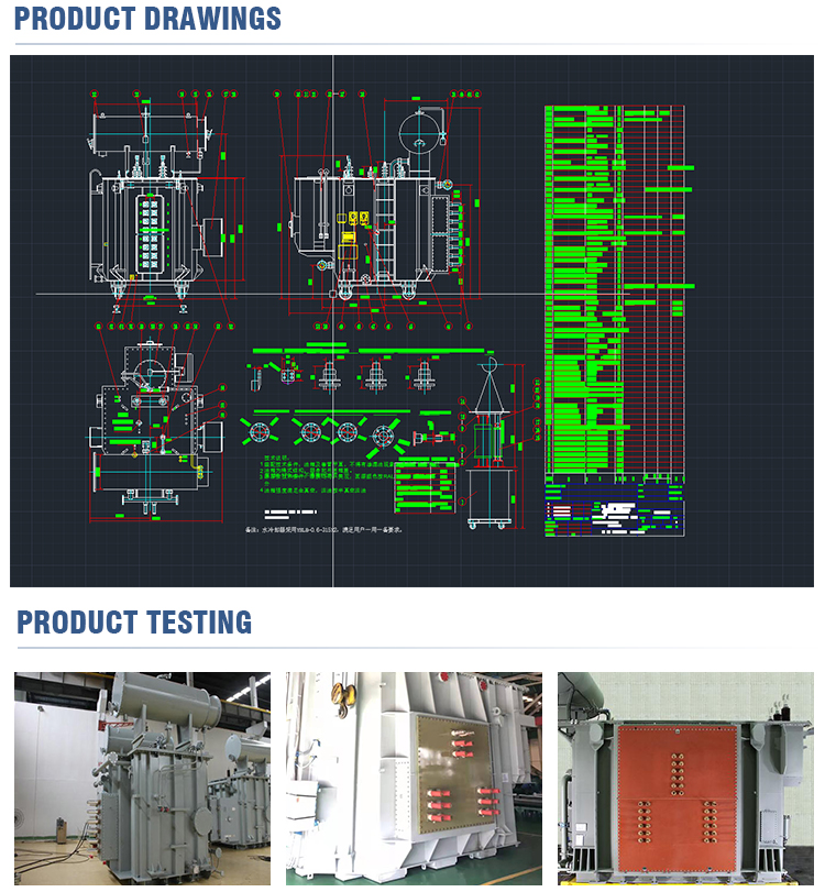 10MVA 33/11kV High Power Toroidal Oil Immersed Electric Arc Furnace Transformer 3