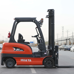 Chariot élévateur électrique professionnel d'usine, 25 ans d'expérience, mini chariot élévateur 1 tonne, 2 tonnes, 2,5 tonnes, 3 tonnes, 3,5 tonnes, CE, MSDS, 4 roues motrices, batterie au lithium - Product Image 1