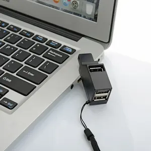 Aluminium Mini Typ C USB 3.0 3 Port Datenübertragung Hub für Mac Pc Handy