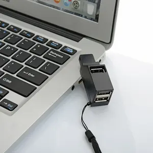 Nhôm Mini Loại C USB 3.0 3 cổng truyền dữ liệu Hub đối với Mac PC điện thoại di động