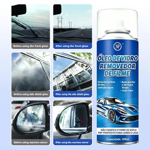 X9 Spray Removedor de Película de Grasa para Vidrios de Auto de 300ml para una Visión Clara, Limpieza y Desengrasado del Parabrisas - Product Image 2