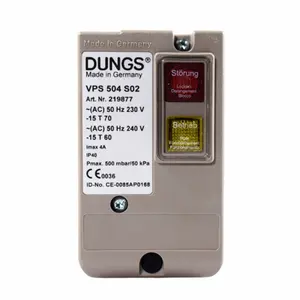 DUNGS SVP 504 S02/S04 Alarm kebocoran Gas, peralatan deteksi kebocoran katup Gas otomatis untuk RIELLO DOWSON Weishaupt Aksesori pembakar