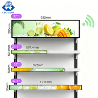 Écran numérique intelligent ZDHQ pour bordure d'étagère, affichage LED, Android Cloud CMS, étiquette de prix électronique pour magasin de détail