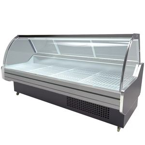 Vitrine de <span class=keywords><strong>boucherie</strong></span> en verre pour bœuf frais, poisson, charcuterie, congélateur horizontal pour supermarché - Product Image 3