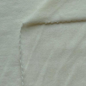 Оптовая продажа, мягкая легкая 70%, полиэстер, 18% искусственный шелк, 8% шерсть, 4%, спандекс, смесь вискозы, шерсть, эластичная трикотажная ткань для нижнего белья, футболки - Product Image 3