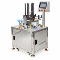 Machine à plier les cartons semi-automatique à grande vitesse, machine à former des boîtes en carton en acier inoxydable pour l'emballage de savon et de produits de soins personnels