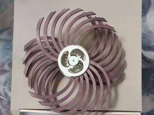 Nuovo arrivo scultura di energia cinetica in <span class=keywords><strong>legno</strong></span> 3D con motivo geometrico rotante decorazione murale mulino a vento movimento cinetico <span class=keywords><strong>parete</strong></span> arte - Product Image 5