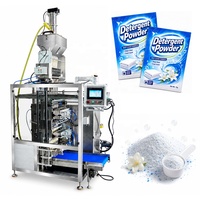 Machine d'emballage multi-voies à grande vitesse pour le remplissage et la fermeture automatique de sachets à 6 voies avec scellage sur quatre côtés pour détergent, poudre à lessiver