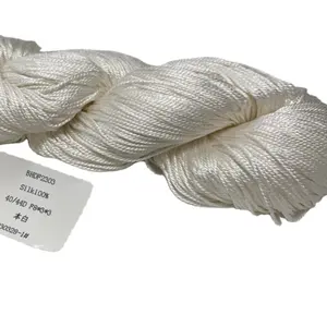 Thrown silk yarn 20/22D 9X3X3 silk yarn for sari and carpet