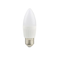 Best-seller boîtier en céramique C37 E27/E14 base 7/8/9W led bougie ampoule