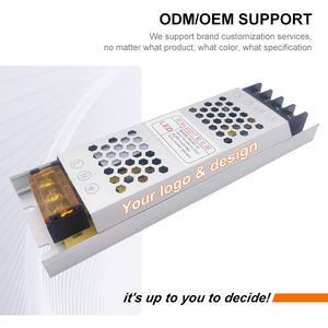 Fabrika Fiyatlı Alüminyum Gövdeli 60-400W IP20 12V 24V Işık Kutusu Dış Mekan <span class=keywords><strong>Ups</strong></span> Güç Kaynağı - Product Image 2