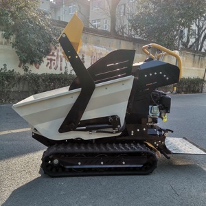 Mini <span class=keywords><strong>brouette</strong></span> <span class=keywords><strong>à</strong></span> benne basculante avec une capacité de 500kg Entraînement de skid Steer petit chargeur sur <span class=keywords><strong>chenilles</strong></span> accessoire de godet Mini Transport de site - Product Image 6
