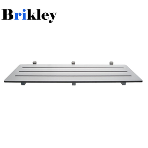 Asiento de Ducha Impermeable Brikley, Blanco, de HPL, Banco <span class=keywords><strong>para</strong></span> Inodoro, <span class=keywords><strong>Tablero</strong></span> Fenólico, Fácil de Limpiar - Product Image 2
