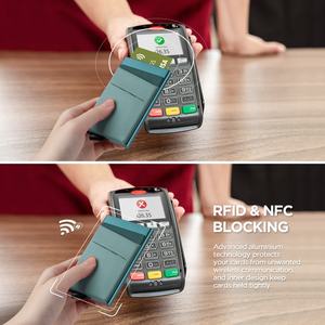 TILONSTAR TVC104 Cartera Metálica Inteligente para Hombre con Botón Automático y Protección RFID - Product Image 5