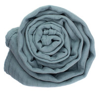 Couverture en bambou pour bébé, mousseline 70%, 120x120cm, couvertures souples pour nouveau-né, 2 couches, gaze de bain, pour lit, sac de nuit, poussette