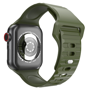 Eraysun Silicone liên kết dây đeo vòng lặp cho Apple xem ban nhạc 44/40mm cho iWatch loạt 8 7 6 thể Thao Vòng đeo tay 42 <span class=keywords><strong>41</strong></span> 45 49mm siêu - Product Image 2