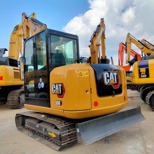 Miniexcavadora CAT306 Usada de 6 Toneladas, Motor Cat Original Japonés, Excavadora Hidráulica de Orugas, Equipo de Construcción CAT305 CAT307 CAT308 - Product Image 3