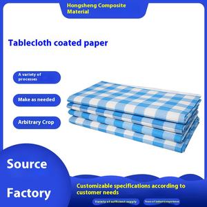 <span class=keywords><strong>Mantel</strong></span> cuadrado grueso para mesa de comedor al por mayor, <span class=keywords><strong>mantel</strong></span> a cuadros desechable a prueba de aceite, Papel laminado, sin lavado, fabricante - Product Image 4