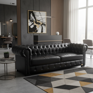 Silla o Sofá de Madera Moderna para Sala de Espera, para Barbería, Hotel, Supermercado, Gimnasio, Juego de Muebles de Salón de Lujo - Product Image 3