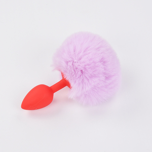Conejo de silicona de tamaño pequeño, <span class=keywords><strong>cola</strong></span> de conejo - Product Image 2