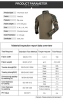 Chemise de combat tactique à manches longues (Frog Suit)