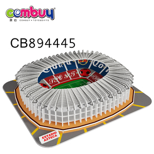 6 + Trẻ Em DIY Đồ Chơi Giấy Mô Hình Bóng Đá Sân Vận Động 3D - Product Image 5