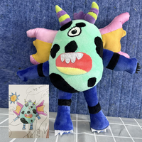 Peluche personnalisée de haute qualité, jouet en peluche sur mesure selon le dessin fourni