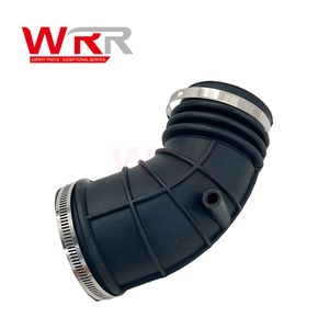 13541438761 Nueva Manguera de Admisión de Aire de Goma de Alta Calidad para E46 325i, Tubo de Entrada del Cuerpo del Acelerador, Tubo de Flujo del Filtro, Ducto, Fundas Protectoras - Product Image 5