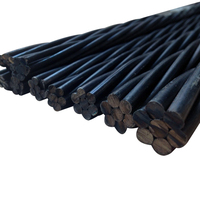 Haute teneur en carbone 85 #   Acier pour béton armé précontraint, acier pour béton armé pour la construction, 1*7 15,2 mm 12,7 mm, norme ASTM