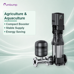 ปั๊มเพิ่มแรงดัน BPF PMSM VFD สำหรับการชลประทานทางการเกษตรและเพาะเลี้ยงสัตว์น้ำ ขนาดกะทัดรัด อัตราการไหล 0.5-180 ลบ.ม./ชม. ระยะส่ง 7-164 ม. 50Hz BP/BPF Bpf Pm - Product Image 1