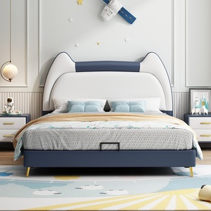 Camera da Letto Morbida e Confortevole, Letto Grande Disponibile in Varie Misure e Colori, Adatto per Bambine e Bambini. - Product Image 1