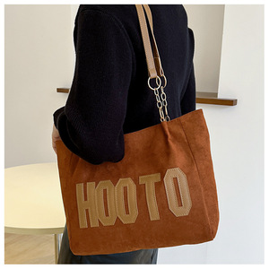 One Shoulder Canvas College Student Class Big <strong>Bag</strong> Women's Large Capacity 2026 New Spring Daily Support Oversized <strong>Bag</strong> - Product Image 3