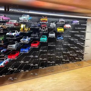 Vitrina de Pared para Autos de Juguete <span class=keywords><strong>Hot</strong></span> <span class=keywords><strong>Wheels</strong></span>, Exhibidor de Plexiglás Transparente para Modelos de Autos - Product Image 2