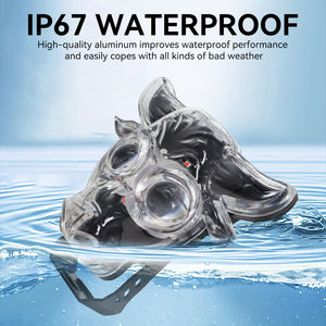 Projecteur LED Moto en Forme de Taureau, Double Couleur Jaune et Blanc, 18W, 2 Lentilles, Phare Antinébuleux Avant pour Moto et Vélo - Vente Flash - Product Image 4