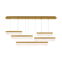 Suspension linéaire nordique, design moderne, luminaire de luxe en métal pour salle à manger, îlot de cuisine, bar, lustre