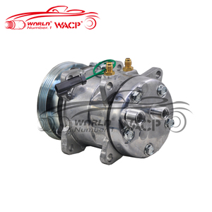 Xe AC máy nén <span class=keywords><strong>5h09</strong></span> 4pk tự động AC máy nén 5h095082 5093964 cho tiêu chuẩn cho khác nhau 505 24V wxun023 - Product Image 1