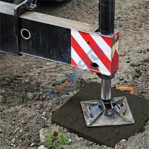 Piastre per Gambe di Gru Rinforzate Nere 800*800mm 1000*1000mm in Plastica UHMWPE con Servizio di Taglio - Product Image 5