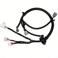 Rangkaian Kabel Lampu LED Motor Kustom, Konektor Male to Female, Produsen Kabel Harness