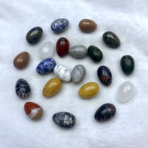 Matériel mixte Pierre Mini Oeufs Coloré Pierres <span class=keywords><strong>De</strong></span> Guérison Statuette Mini Oeufs <span class=keywords><strong>Figurine</strong></span> pour La Décoration <span class=keywords><strong>De</strong></span> La Maison - Product Image 4