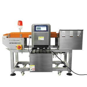 Détecteur d'impuretés alimentaires tout en métal avec écran tactile homme-machine, alerte sonore et lumineuse, auto-apprentissage et anti-interférence. - Product Image 1