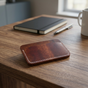 Cartera de Cuero Genuino Marrón Personalizada de Alta Calidad y Duradera de la Marca ADORA, con Protección RFID para Tarjetas de Crédito y Pasaporte, Personalizada 29 - Product Image 2