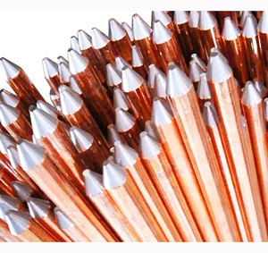 2025 חם מוכר 16 מ "מ מחיר נמוך עגיל נחושת עגיל פלדה מוט קרקע מגן ברק מערכת - Product Image 5