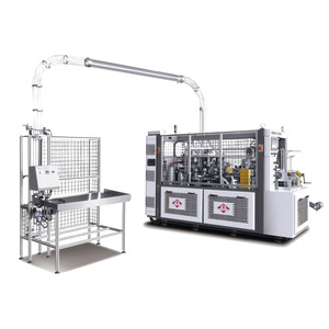 Équipement de fabrication de machines à gobelets en papier de haute qualité, <span class=keywords><strong>machine</strong></span> à bols en papier kraft <span class=keywords><strong>enduit</strong></span> de PE pour l'alimentation - Product Image 3