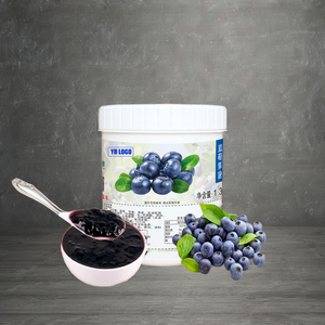 Premium Natural Blueberry Fruit <b>Sauce</b> Jam Premium Delicious Raw Material for Milk Tea Milkshake Dessert Beverage in Bottle 3kg - Product Image 6