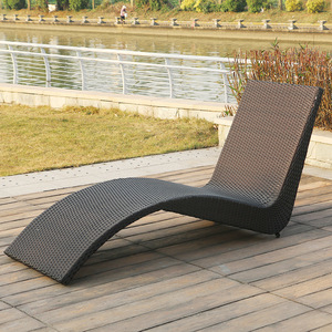 Hot Sale Rattan Sun Lounger Modern Patio <strong>Pool</strong> Chaise Lounge Swimming <strong>Chair</strong> - Product Image 5