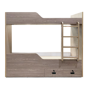 Custom moderno a due piani in legno letto a castello in stile marinaio mobili <span class=keywords><strong>per</strong></span> camera da letto con pannello in legno mobili moderni fatti a mano - Product Image 1