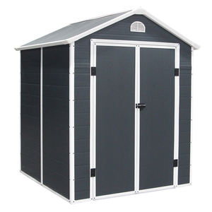 <strong>Tall</strong> Height Durable Apex Roof <strong>Plastic</strong> Resin Shed for Outdoor <strong>Storage</strong> <strong>Garden</strong> Building - Product Image 1