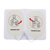 Pads d'entraînement AED XFT-P120A pour adultes, consommables pour la formation en RCP et les fournitures d'instructeurs AED