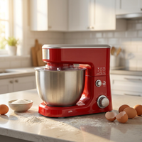 Équipement ménager de boulangerie Mélangeur planétaire à gâteau de 4 litres Machines de boulangerie Mélangeur d'aliments sur pied pour crème de cuisine commerciale